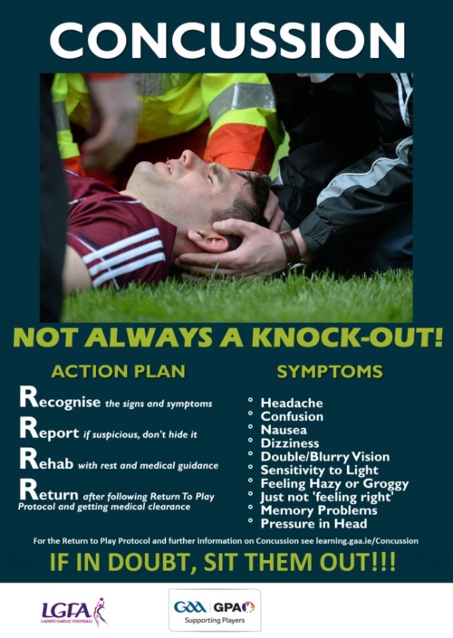 Concussion Guidelines – Mayo LGFA